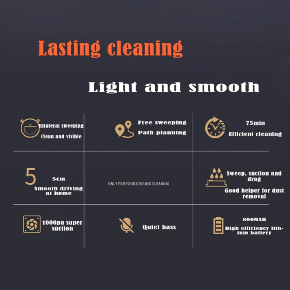 Robot aspirateur usb rechargeable / 3-in-1 Robot Vacuum Cleaner usb rechargeable - kadopascher