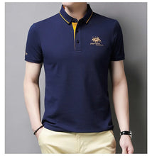 Polo brodé luxe chic haute couture été 2024 / 2024 Fashion Men's Short Sleeve Polo Tshirt Man Embroidery