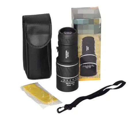 Monoculaire Télescope 16x52 Haute Puissance Double Mise au Point BAK4 - kadopascher