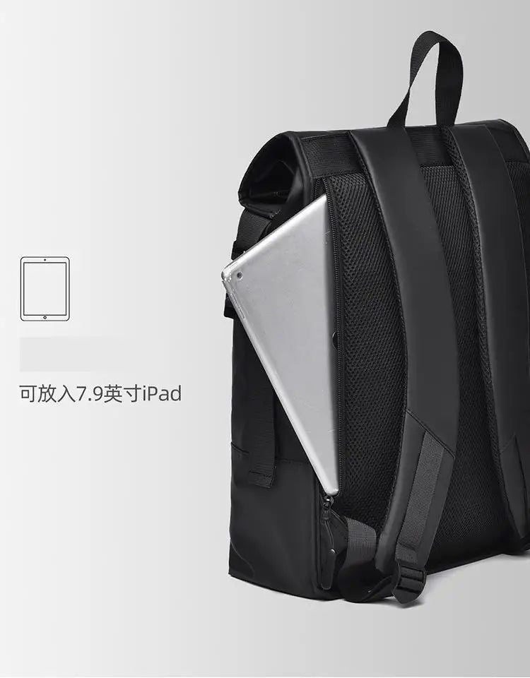 Sac à Dos Voyage Pliable Homme – Grande Capacité, Compartiment PC, Style Urbain - kadopascher