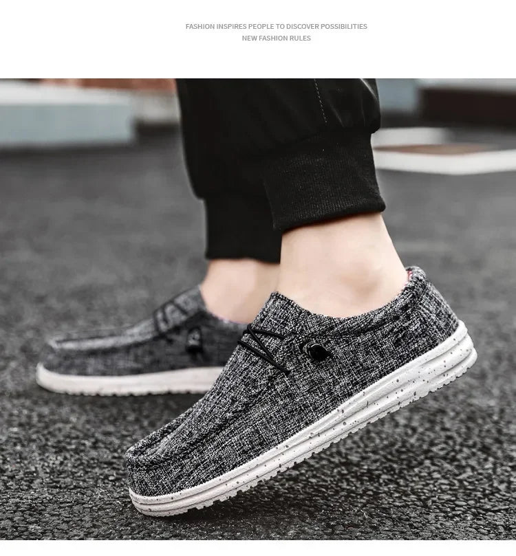 Chaussures bateaux été en toile collection 2025
Men 2024 New Leisure Sneakers Spring Summer - kadopascher