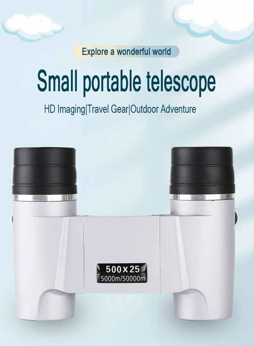 Jumelles Monoculaire HD 500x – Télescope Portable Étanche BAK4 | Camping, Randonnée, Concerts