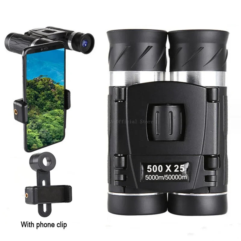 Jumelles Monoculaire HD 500x – Télescope Portable Étanche BAK4 | Camping, Randonnée, Concerts