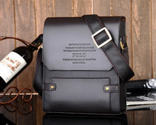 Sacoche de luxe en cuir pour homme / YoReAi Men's Business PU Wear-resistant Messenger Bag Casual Hard Leather Briefcase Large Capacity Fashion Storage Bags Wallet - kadopascher