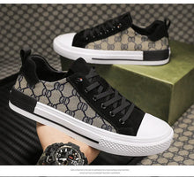 Chaussures luxe habillé homme / Men's Canvas Shoes Low Sneaker