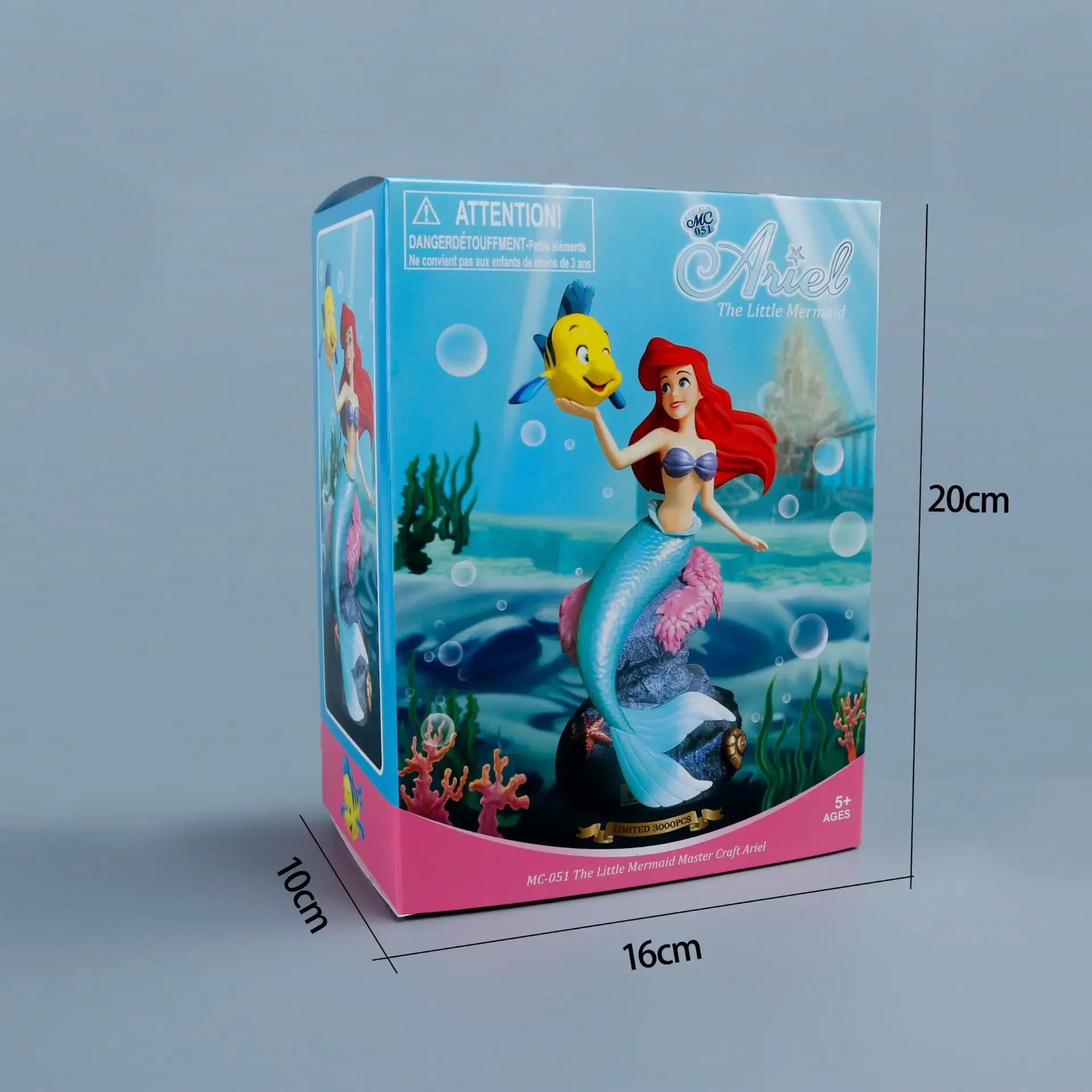 Disney Princess Ariel Anime Little Mermaid Action Figure Toys Ariel Pvc Collection Room Car Cake Decoration Gift for Kids Girls - kadopascher