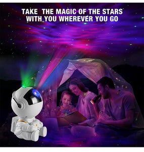 Projecteur LED univers ciel étoilé etc.. / Night Light Starry Sky Astronaut Porjectors - kadopascher