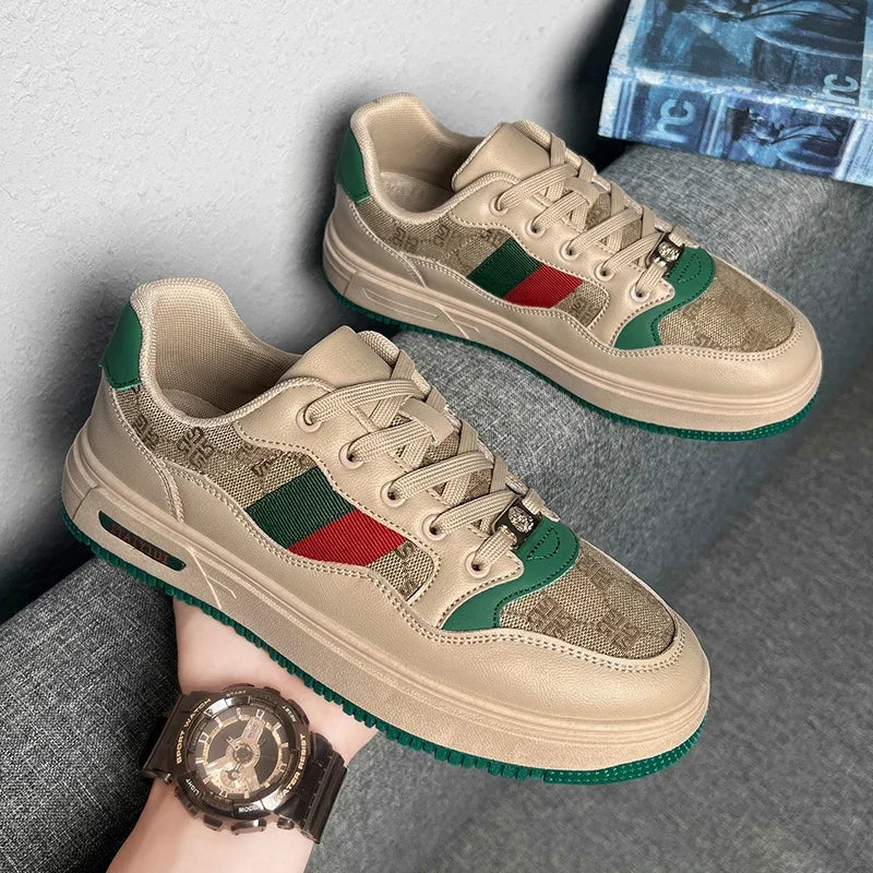 Sneakers Rétro Homme - Chaussures Sport Casual Vintage - kadopascher