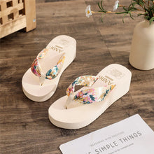 Claquettes Sandales femme été 2024 / Fashion Women Flip Flops Summer Beach Platform Slippers Casual Outside Wedges Sandals Summer Women Shoes