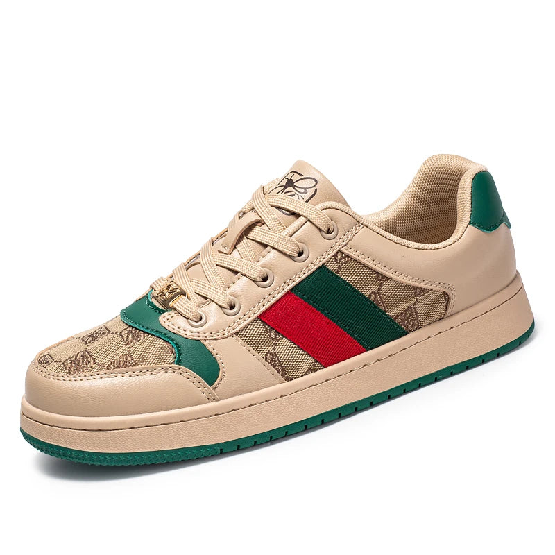 Men's Genuine Suede Leather Casual Shoes - Premium All-Season Comfort Sneakers