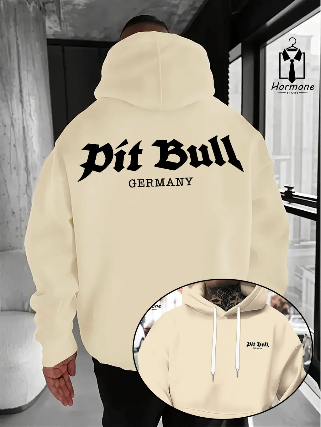 Sudadera con capucha de Pit Bull para hombre