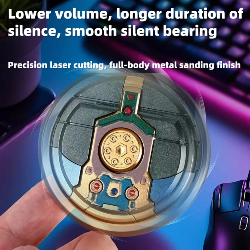 Robot transformer pocket / New 360 Rotating Ball Deformation Robot Fingertip Gyro Decompression Toy, Anti-compression Adult Sensory Toys, Children's Gifts