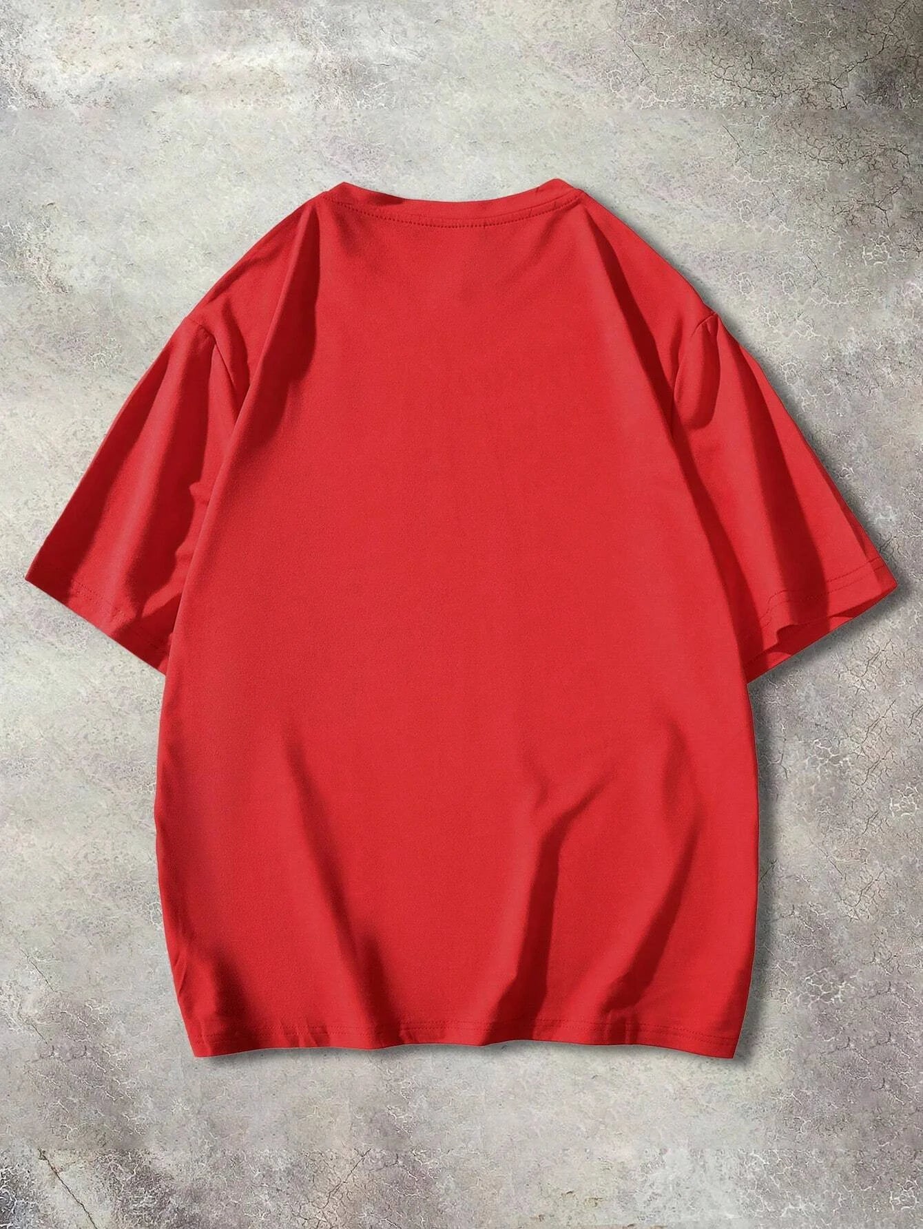 T-shirt homme collection 2025 chic et élégant 
100% pure cotton summer loose size BE KIND letter cartoon print casual comfortable round neck short sleeved T-shirt top - kadopascher