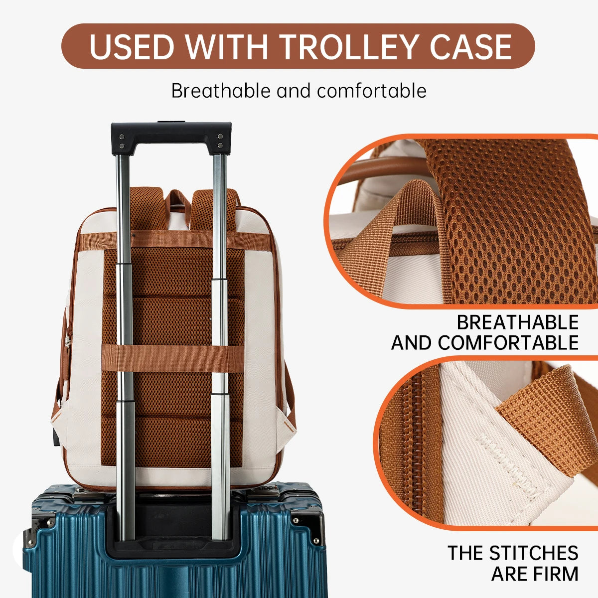 Sac à Dos USB Rechargeable Waterproof – Nylon Premium, Grande Capacité, Unisexe - kadopascher