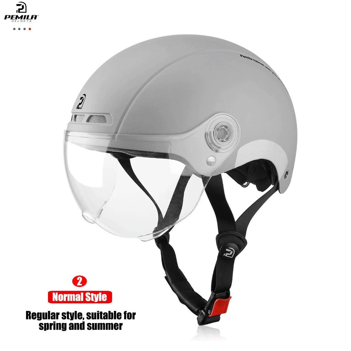 Casque Vélo PEMILA V-08T avec Lunettes HD Intégrées – Protection 4 Saisons | MTB Route E-Bike - kadopascher