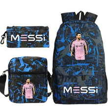 Ensemble scolaire sac trousse sacoche RONALDO / New 3pcs CR7 Backpacks Women Men Travel Ourdoor Casual Capacity Mochilas Teens Printe Laptop School Bags With Shoulder Bags