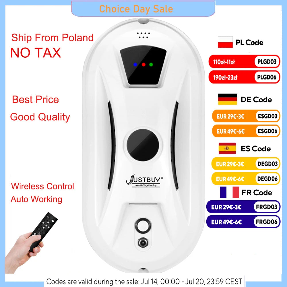 Robot lave vitre automatique - kadopascher