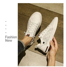 Chaussures luxe décontractées / Men's Spring 2024 Comfortable Breathable Sport Casual Mesh Shoes Youth Trendy Versatile White Sneakers - kadopascher