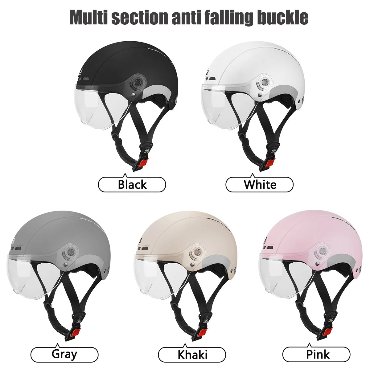 Casque Vélo PEMILA V-08T avec Lunettes HD Intégrées – Protection 4 Saisons | MTB Route E-Bike - kadopascher