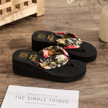 Claquettes Sandales femme été 2024 / Fashion Women Flip Flops Summer Beach Platform Slippers Casual Outside Wedges Sandals Summer Women Shoes