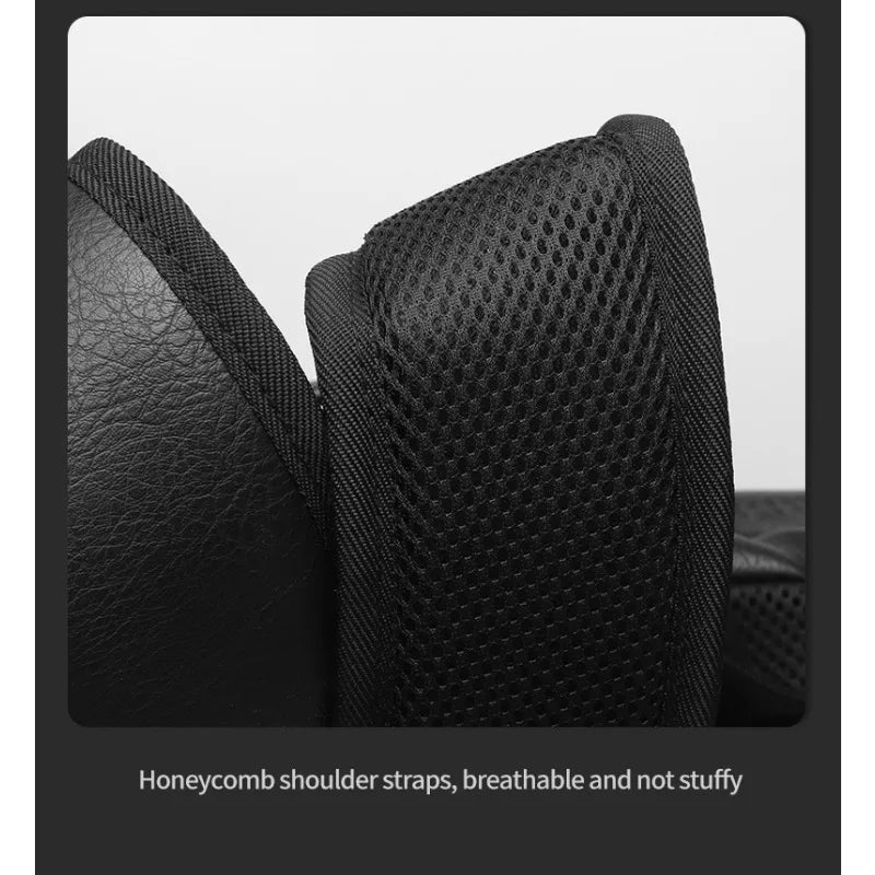 Sac à Dos Rétro en Cuir PU – Style Britannique | USB, Waterproof, Grande Capacité - kadopascher
