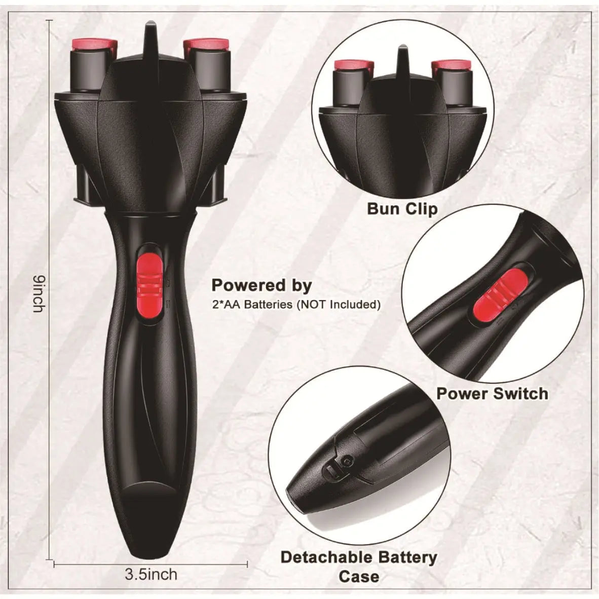 360° Automatic Braiding Machine - Professional Electric Braider