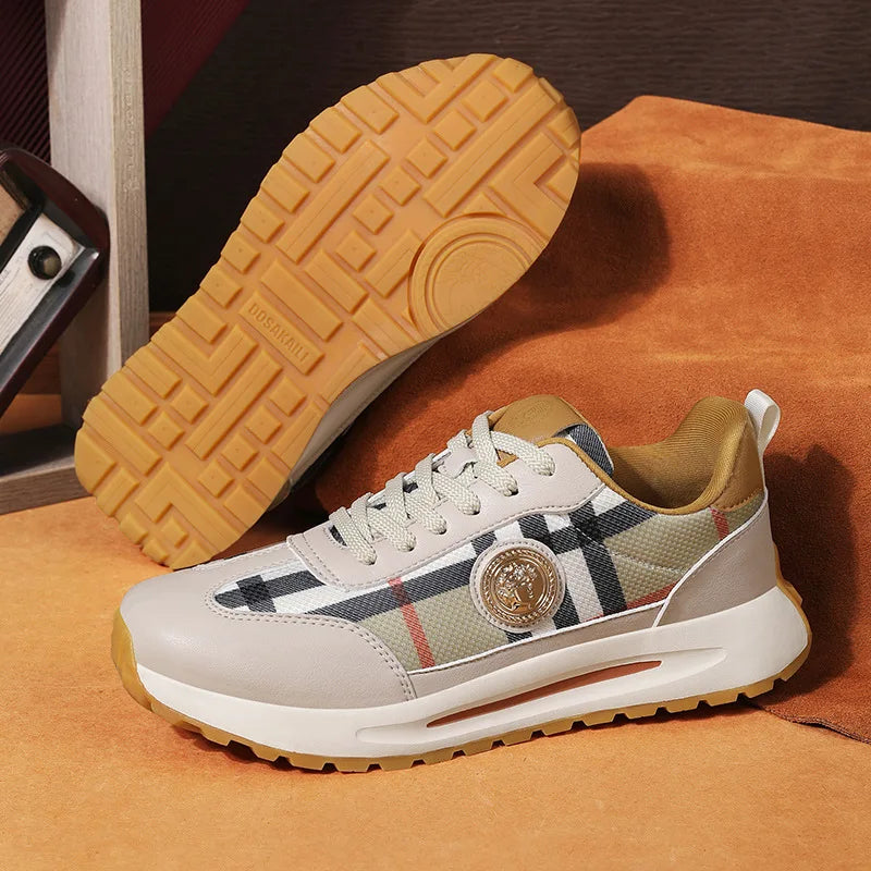 Chaussures Homme Sport Casual Respirantes - Semelle Caoutchouc Antidérapante