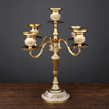 Chandelier / European Style Candle Holders Wedding Retro Household Western Food Romantic Candlelight Dinner