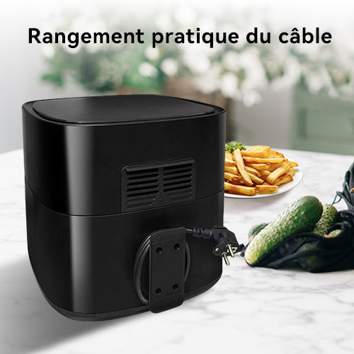 Air fryer avec vitre transparente - Grande capacité 8.5L Marque KotiCidsin (Produit avec avis certifiés 5 étoiles)
8.5L Oil-Free Air Fryer, 2000W Air Fryer with Transparent Window and Built-in Lighting, LED Touch Screen - kadopascher