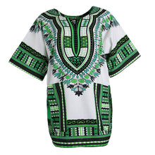 T shirt Africain / African Prints Dress Colorful Dashiki Shirt Top - kadopascher