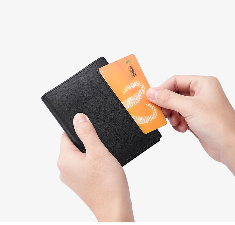 Porte carte luxe / WILLIAMPOLO Mens Wallet Genuine Leather Card Holder Purse Real Cowhide Fashion Design Wallet Men 2023 With Gift Box PL205265 - kadopascher