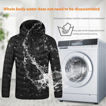 Doudoune chauffante USB / Outdoor Electric Heating Jackets Warm Sprots Thermal Coat Clothing Heatable Cotton jacket
