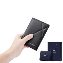 Porte carte luxe / WILLIAMPOLO Mens Wallet Genuine Leather Card Holder Purse Real Cowhide Fashion Design Wallet Men 2023 With Gift Box PL205265 - kadopascher