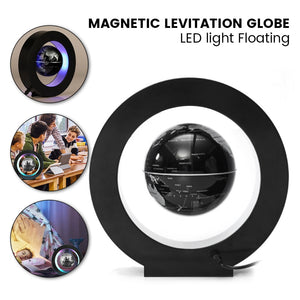 Globe en lévitation / Levitating Lamp Magnetic Levitation Globe LED Rotating Globe Lights Bedside Lights Home Novelty Floating Lamp New Year Gifts