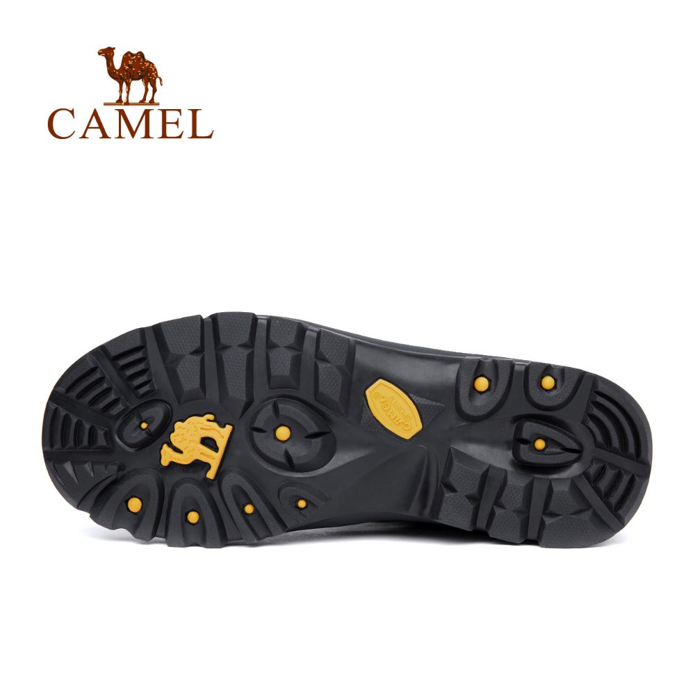 CAMEL Hommes Femmes Randonnée En Plein Air Chaussures En Cuir Antidérapant Respirant Escalade Trekking Randonnée Sneakers - kadopascher.com