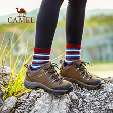 CAMEL Hommes Femmes Randonnée En Plein Air Chaussures En Cuir Antidérapant Respirant Escalade Trekking Randonnée Sneakers - kadopascher.com