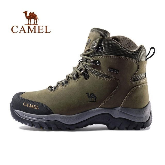 CAMEL Hommes Femmes High Top Chaussures de Randonnée 2019 Durable Imperméable Antidérapant En Plein Air Escalade Trekking Chaussures Militaire Tactique Bottes - kadopascher.com