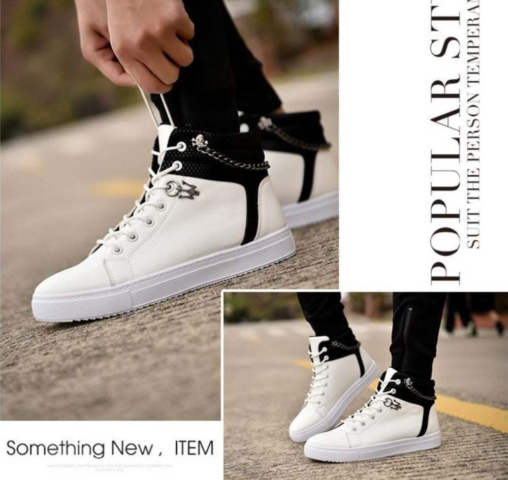 Chaussures luxe haute qualité pour homme / High Quality Men Vulcanized shoes - kadopascher.com