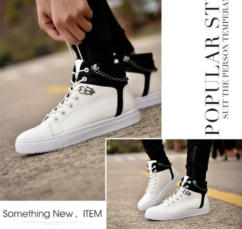 Chaussures luxe haute qualité pour homme / High Quality Men Vulcanized shoes - kadopascher.com