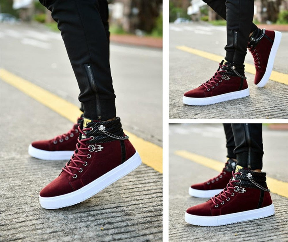 Chaussures luxe haute qualité pour homme / High Quality Men Vulcanized shoes - kadopascher.com