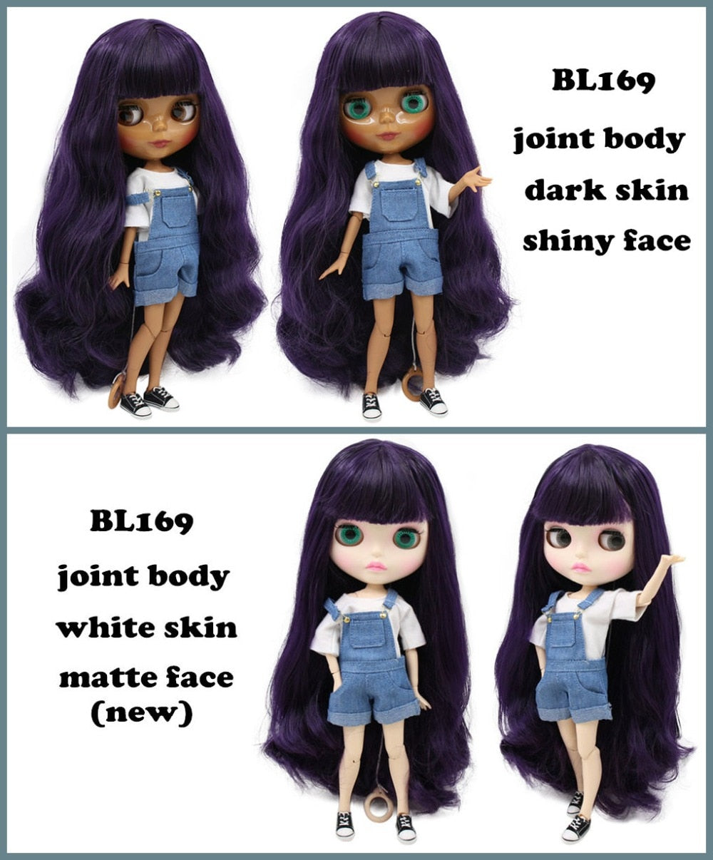 ICY factory blyth doll 1/6 BJD neo 30cm blyth custom doll joint/normal body special offer on sale random eyes color 30cm - kadopascher.com