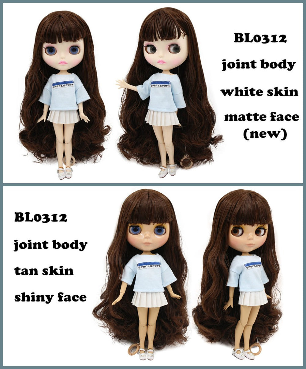 ICY factory blyth doll 1/6 BJD neo 30cm blyth custom doll joint/normal body special offer on sale random eyes color 30cm - kadopascher.com