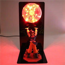 Lampe déco DBZ / Dragon Ball Z Lamp Goku Strength Bombs - kadopascher.com