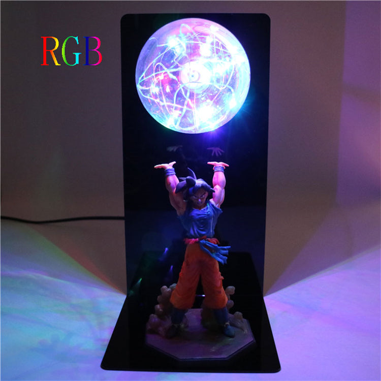 Lampe déco DBZ / Dragon Ball Z Lamp Goku Strength Bombs - kadopascher.com