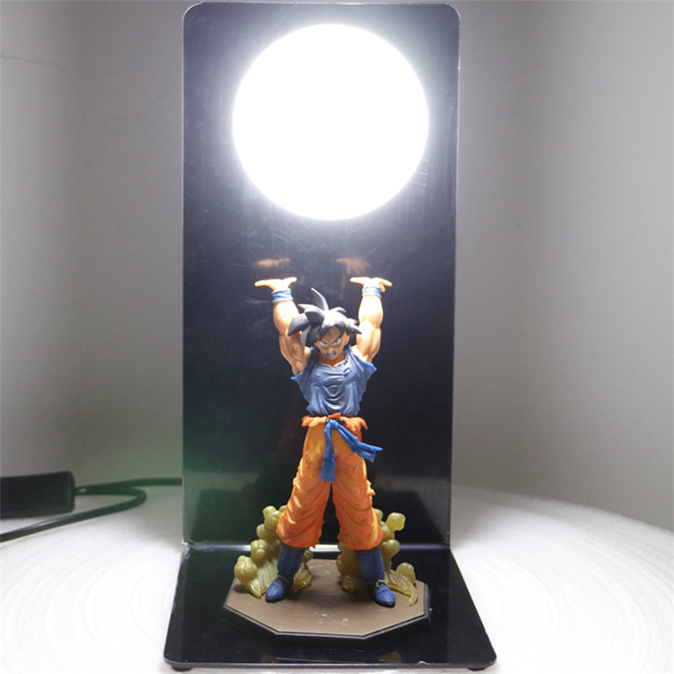 Lampe déco DBZ / Dragon Ball Z Lamp Goku Strength Bombs - kadopascher.com