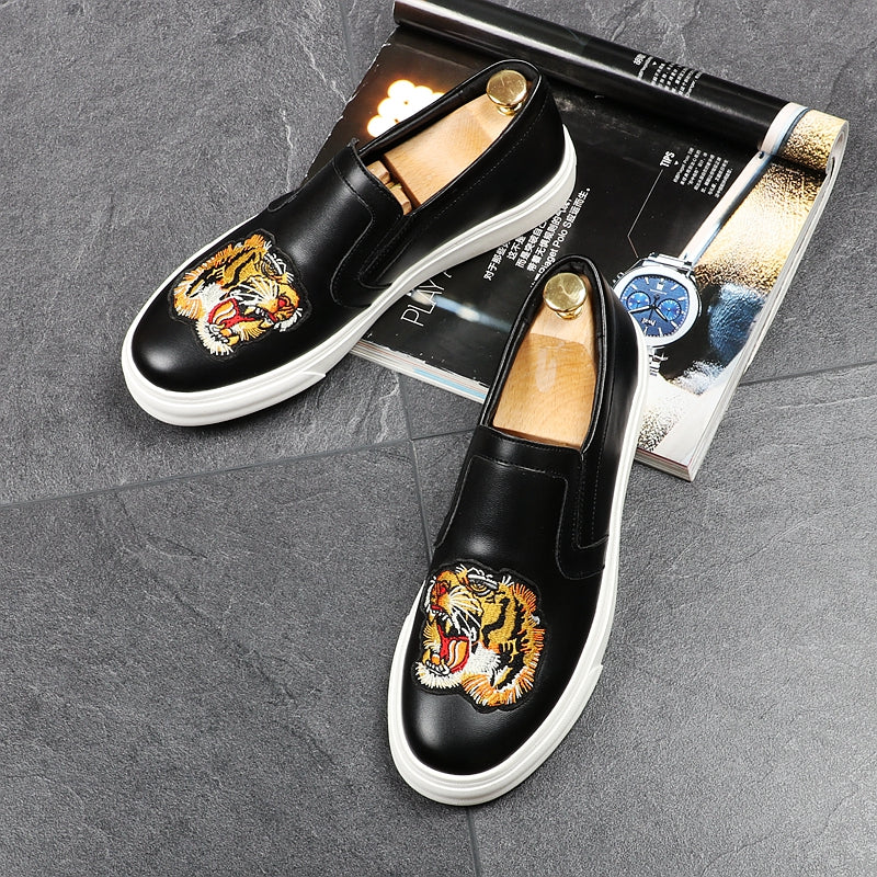 Chaussures mocassins cuir luxe chic pour homme - kadopascher.com