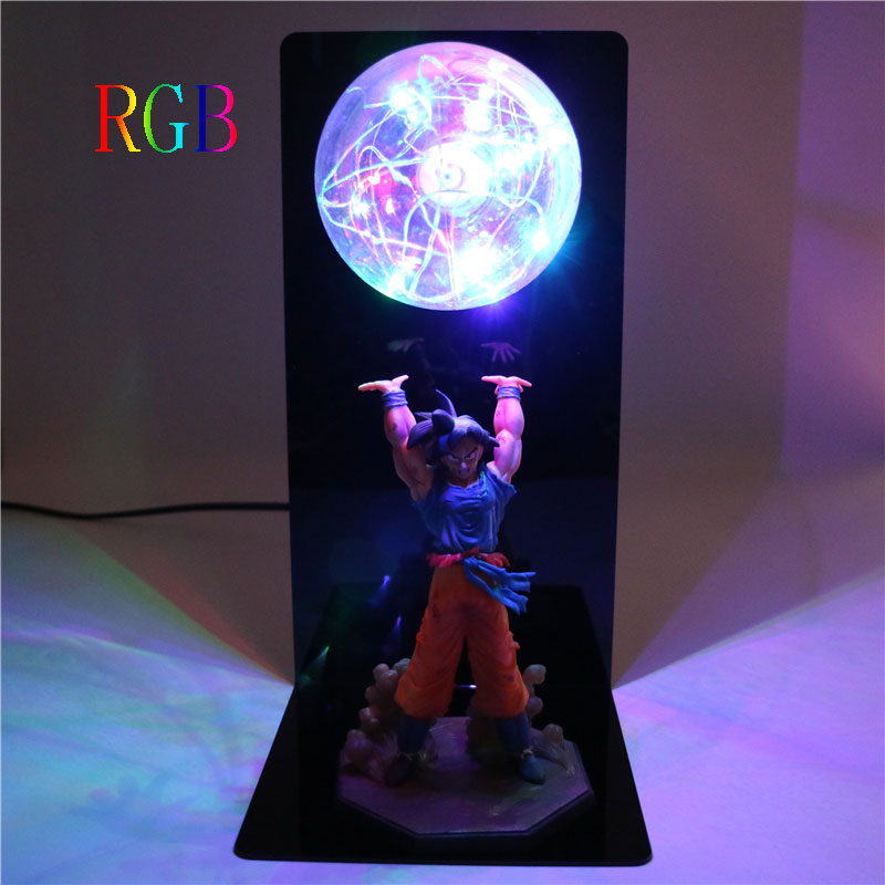 Lampe déco DBZ / Dragon Ball Z Lamp Goku Strength Bombs - kadopascher.com