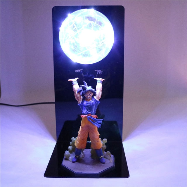 Lampe déco DBZ / Dragon Ball Z Lamp Goku Strength Bombs - kadopascher.com