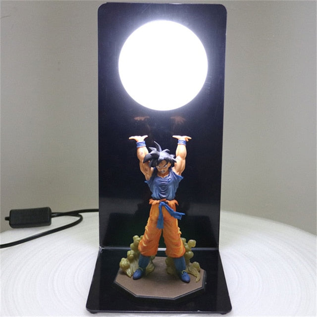 Lampe déco DBZ / Dragon Ball Z Lamp Goku Strength Bombs - kadopascher.com