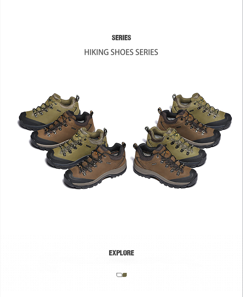 CAMEL Hommes Femmes Randonnée En Plein Air Chaussures En Cuir Antidérapant Respirant Escalade Trekking Randonnée Sneakers - kadopascher.com